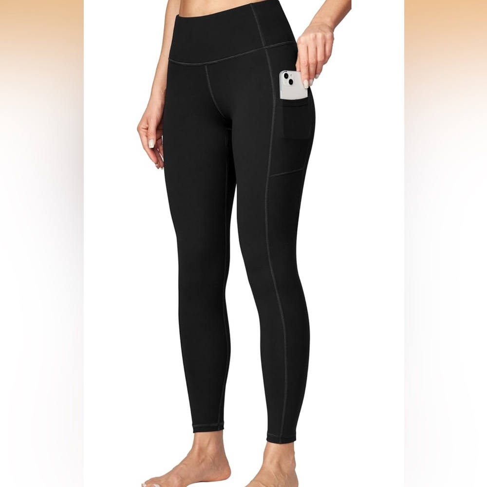 Ewedoos Black Yoga Pants Leggings, Small, NWT.